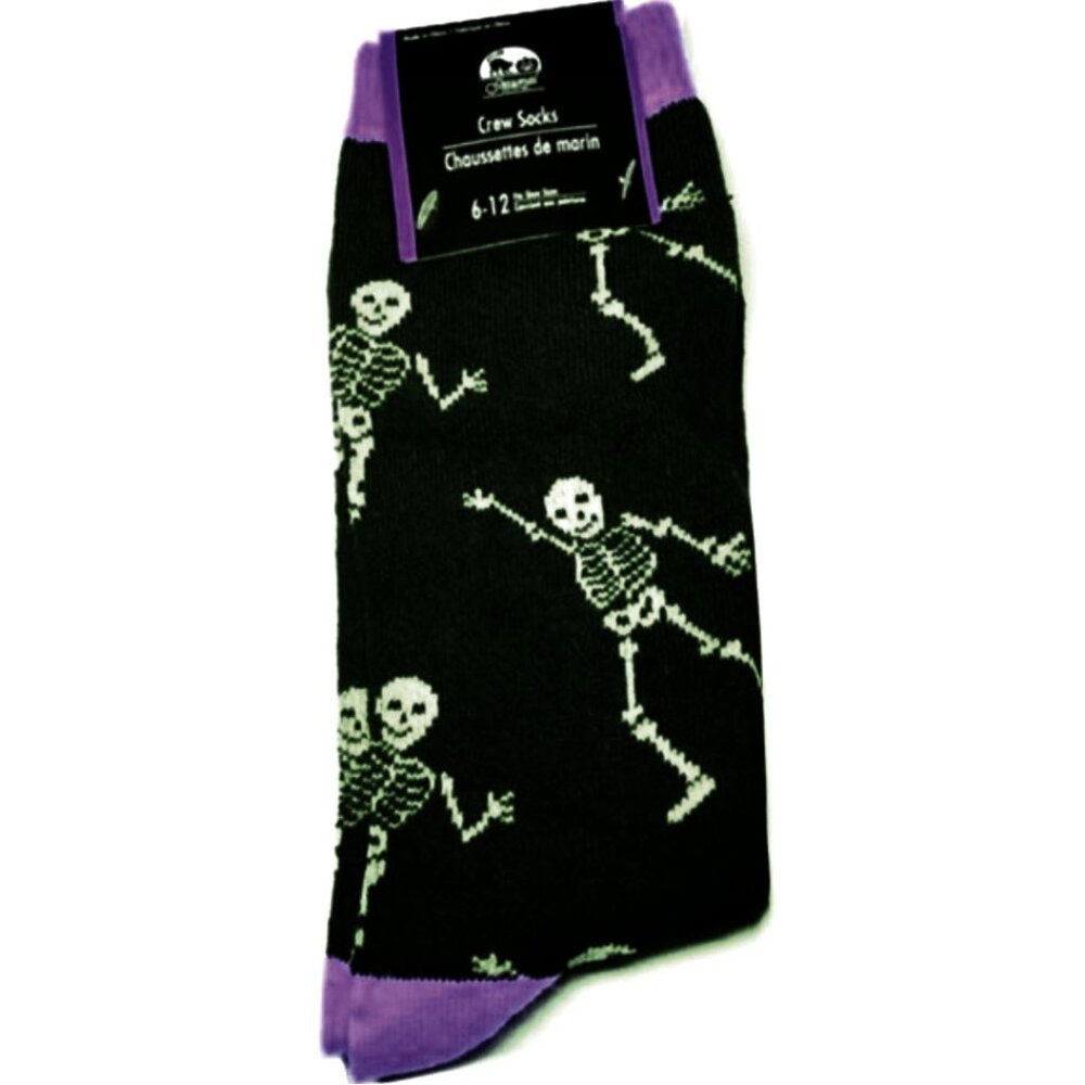 Mens Skeleton Halloween Socks